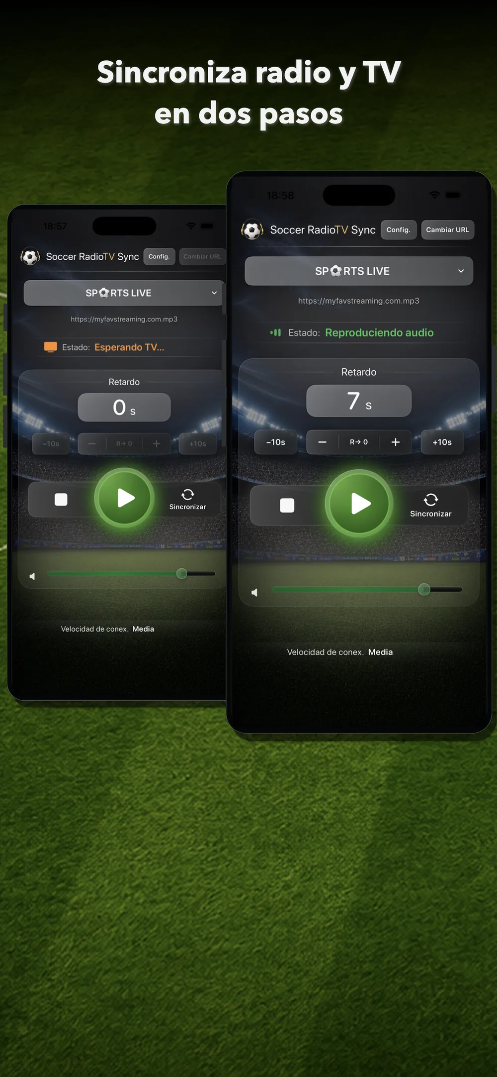 Sincroniza radio y TV en dos sencillos pasos